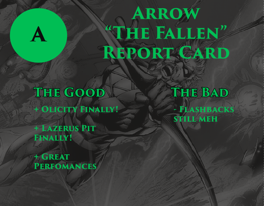 Report Card The Fallen Arrow