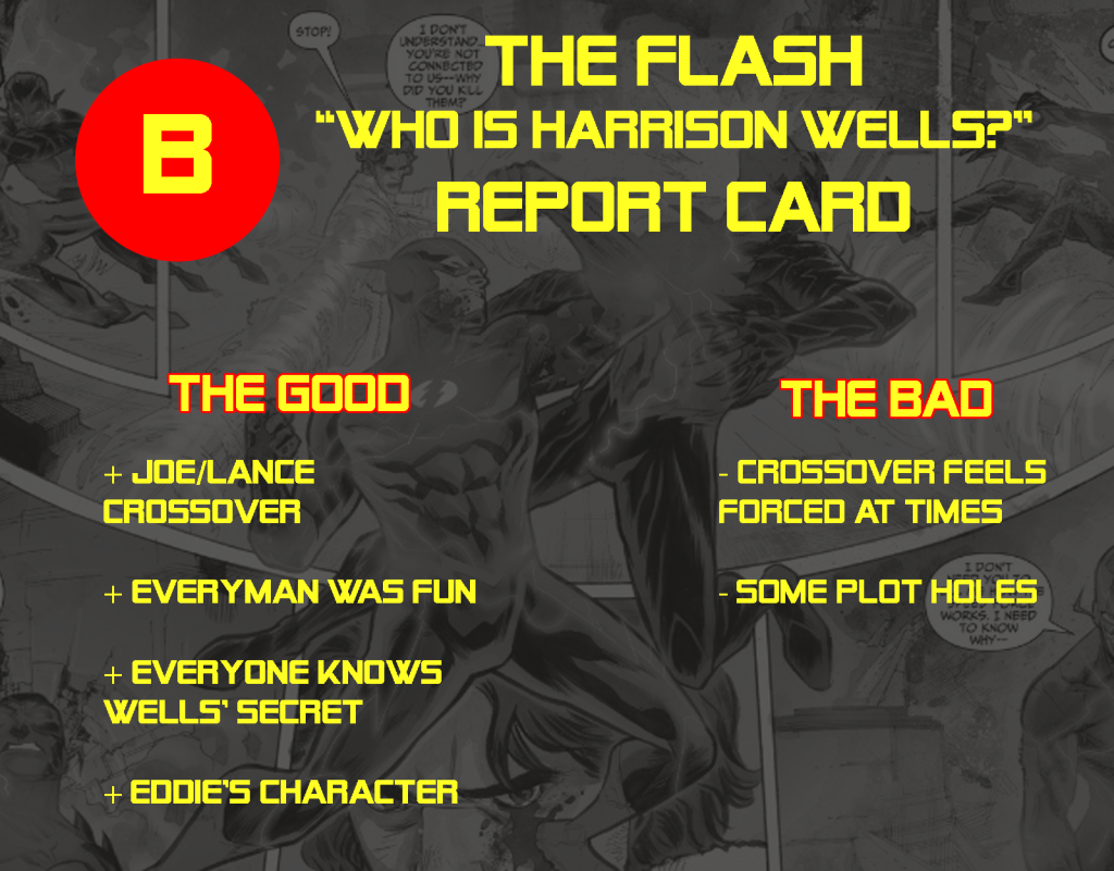 Who is Harrison Wells Report Card