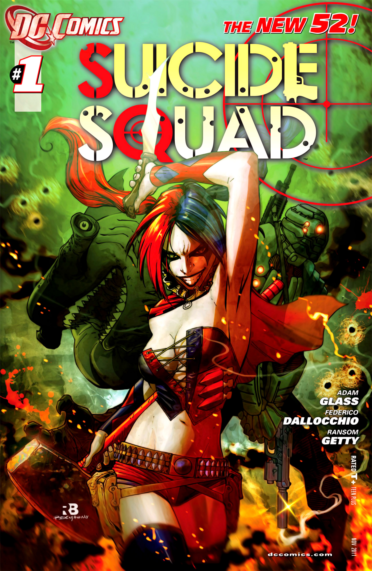 Suicide Squad Comics Cover Kicked in the Teeth