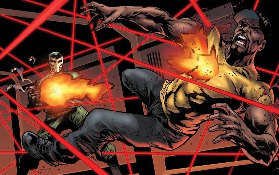 Who can cut Luke Cage's skin? Lasers