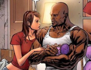 Luke Cage and Jessica Jones